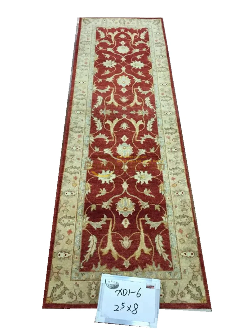 

Original single export Turkish handmade carpets OUSHAK Ozarks pure wool carpet XD1-6 2.5X8gc158zieyg14