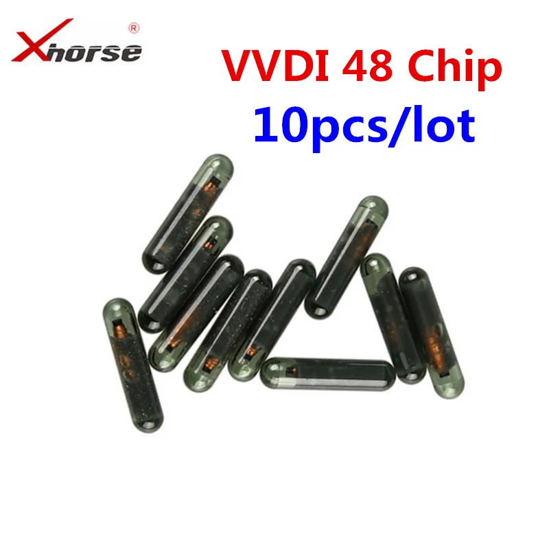 10 50 шт. Лучшая цена ID48 чип для XHORSE VVDI2 48 копировальный транспондер|Программаторы с