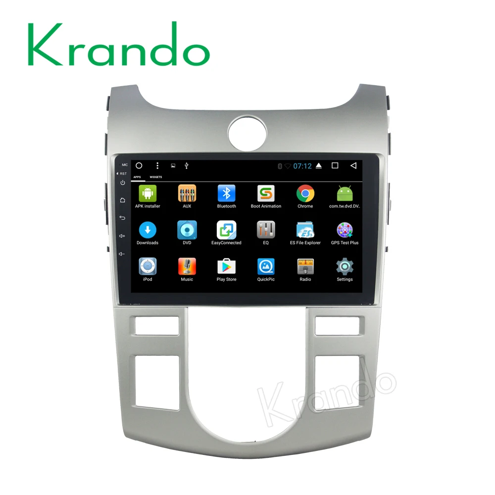 Krando Android 8 1 9 &quotавтомобильный аудио плеер для KIA FORTE Cerato 2008-2014 Радио Навигация gps
