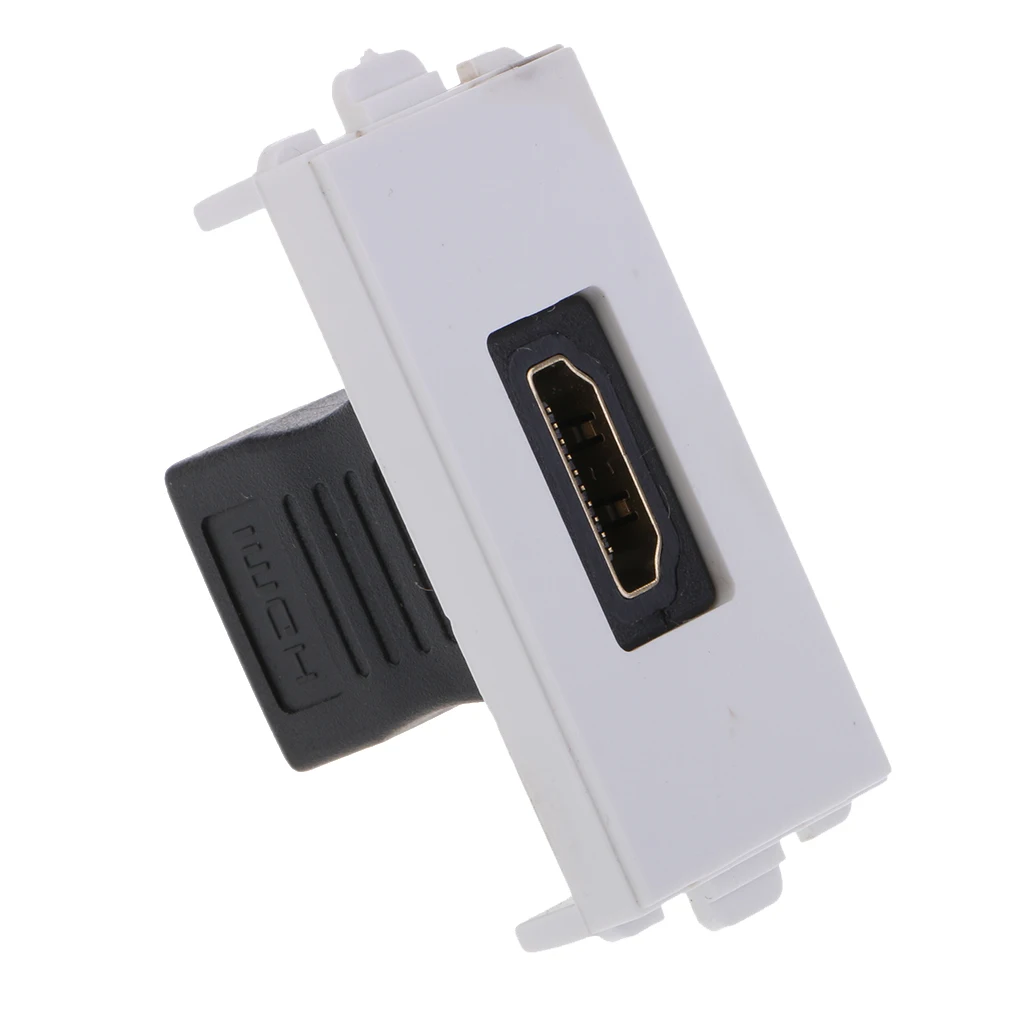 HDMI настенная розетка модуль без разъема для ПК AV ТВ в прямом эфире|Панель| |