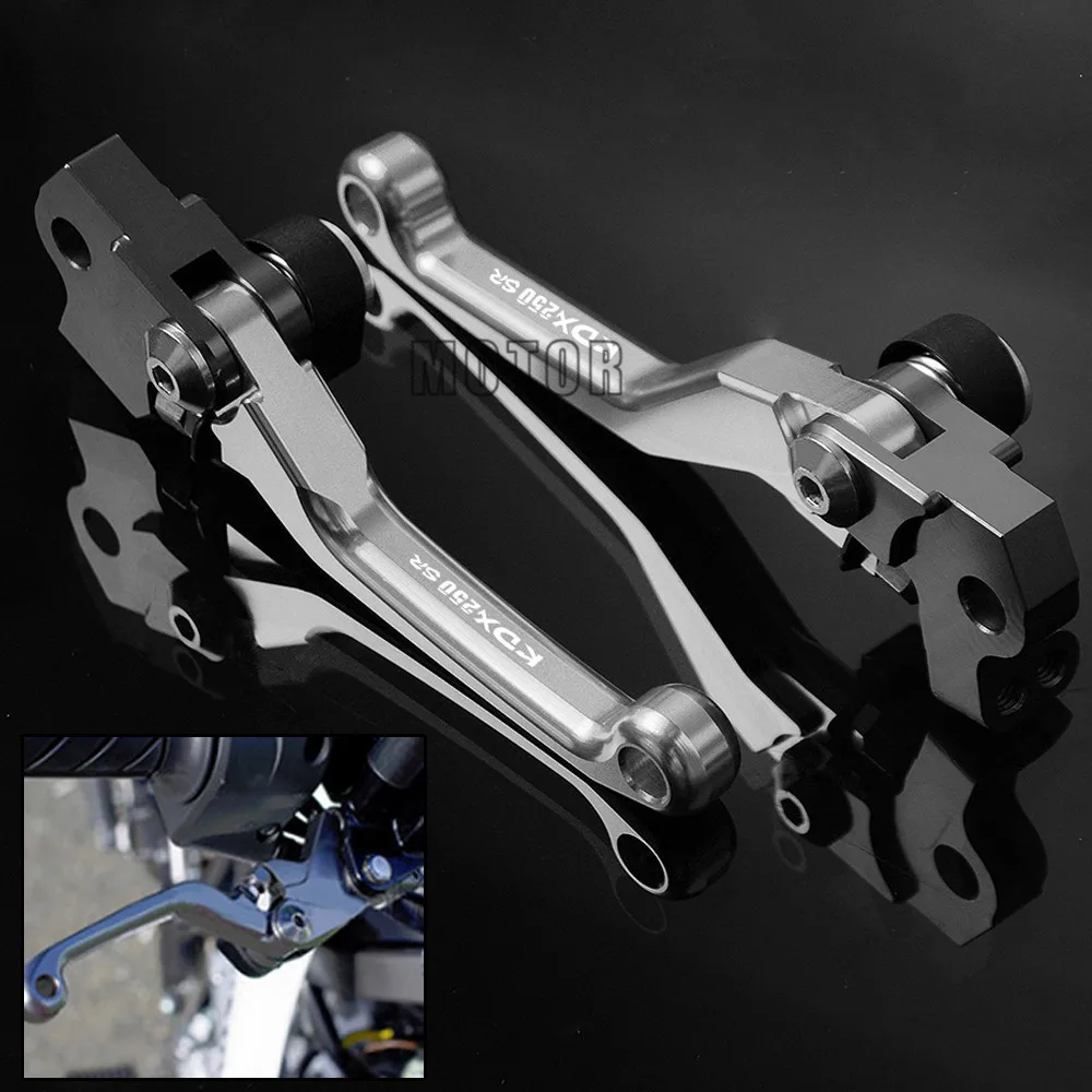 

CNC For Kawasaki KDX250SR KDX 250SR KDX250 SR KDX 250 SR 1992-1994 Printing Pit Dirt Bike Pivot Brake Clutch Levers Motorcycle