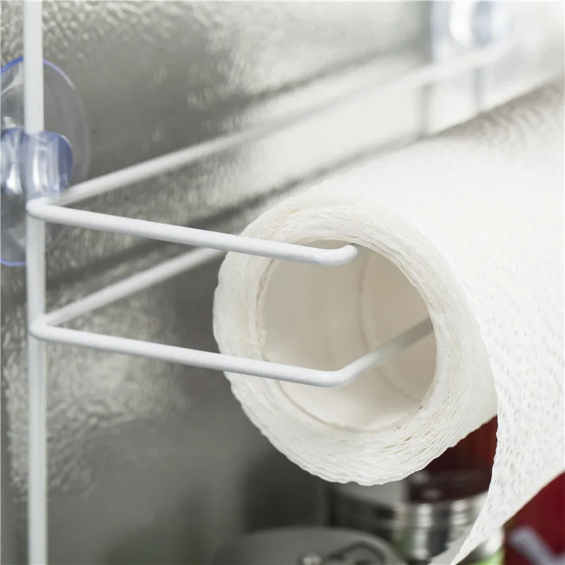 

Refrigerator Side Wall Hanger Kitchen Storage Rack Multifunction Hanging Shelf KM88