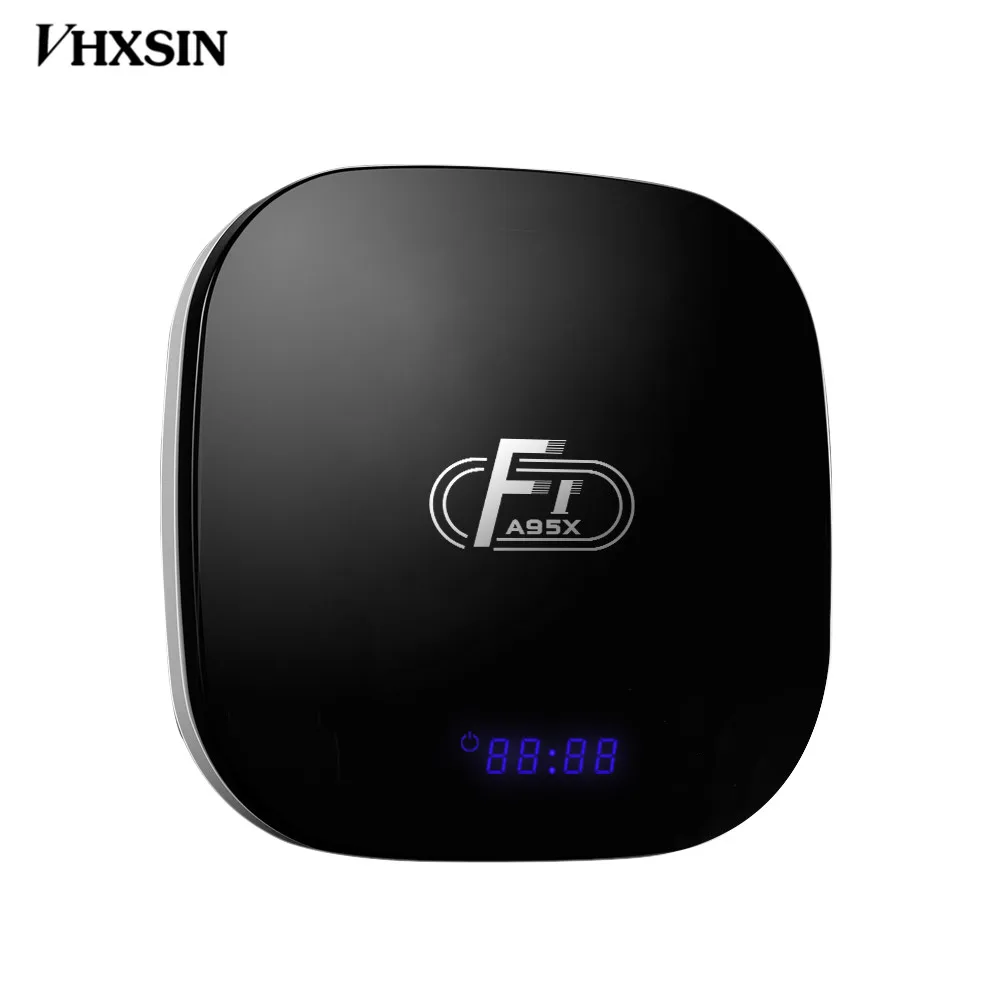 VHXSIN 20 шт./лот a95x f1 android tv box 2 Гб ram 16 amlogic S905W четыре ядра поддержка 4k 8 1 os|ТВ-приставки
