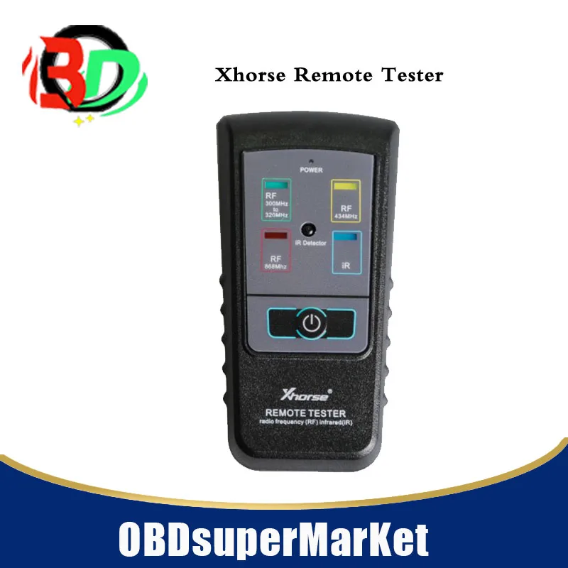 

Xhorse Remote Tester Radio Drequency(RF) Infrared(IR) for 300Mhz-320hz/ 434Mhz/868Mhz with fast shipping