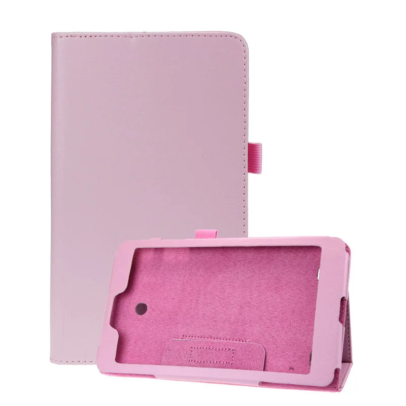 Магнитная PU кожаный чехол Folio Case держатель Подставка для LG G Pad 8,0 дюймов V480 розовый