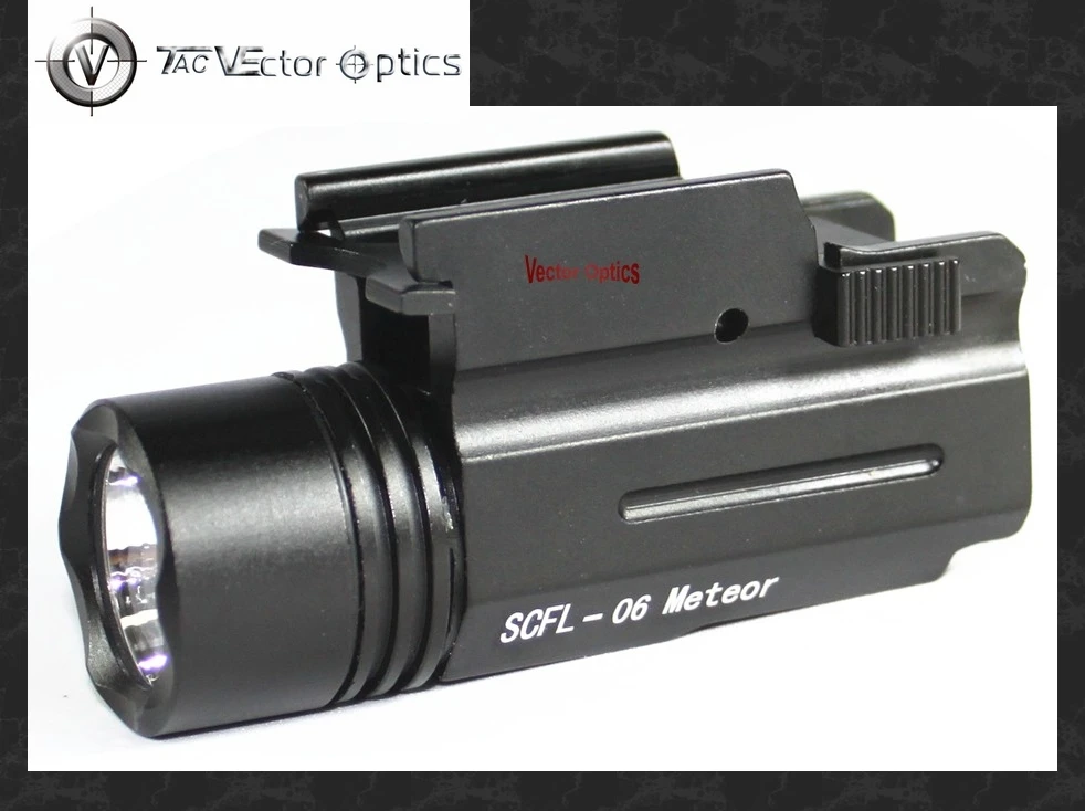 Vector Optics Meteor Tactical Compact Pistol Flashlight 200 Lumen