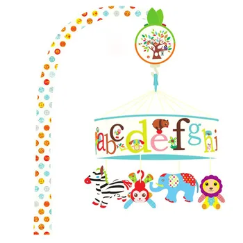 

Baby Comfort Toy Bed Bell Newborn Bed Decorative Pendant Fabric Baby Toy