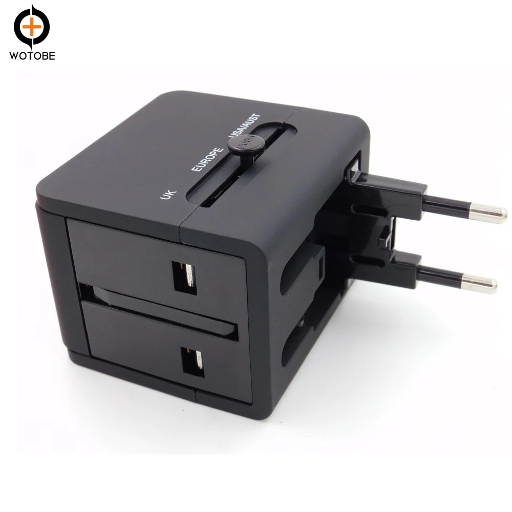 Global Universal Multi Function Switch AC Plug 1500W, Cell Phone Charger, Wall Charger, Hotel