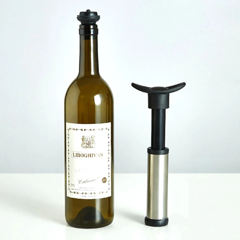 Wine Stopper With Vacuum Pump Bar Accessories Air lock Aerator