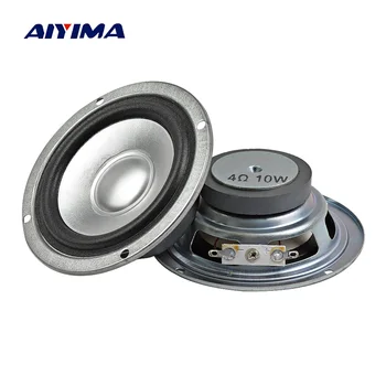 

AIYIMA 2Pcs 3Inch Portable Speakers 4Ohm 10W Tweeters DIY For Mini Altavoz PC Stereo Bluetooth Speaker Home Theater Sound System