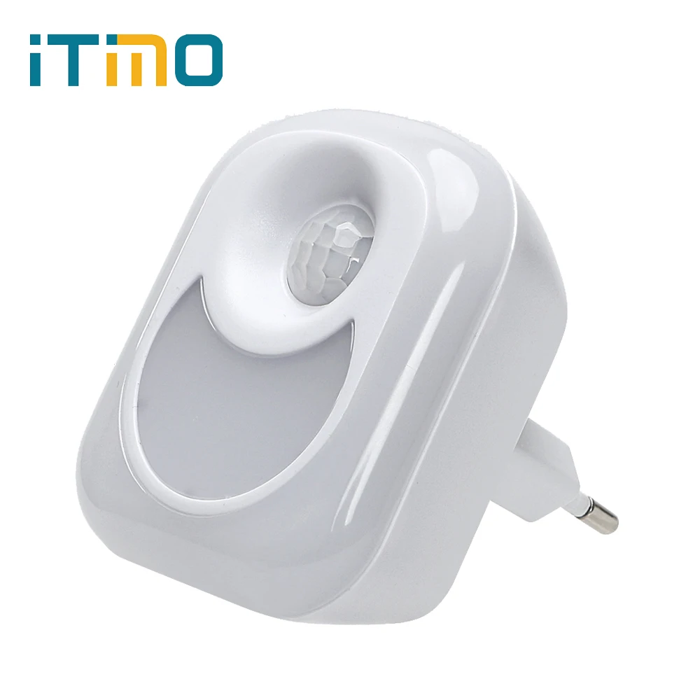 

iTimo Smart LED Night Light PIR Human Infrared Motion Sensor Home Emergency Lamp for Baby Hallway Bedroom EU US Plug 110V 220V