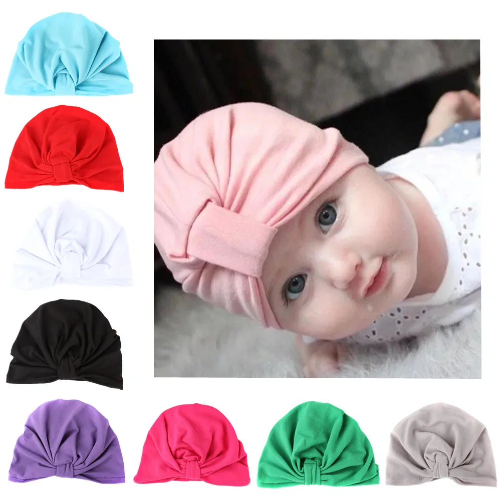 Хлопковая детская шапка, шапка для маленьких девочек, головной убор в индийском стиле, шарф, комплект, детские зимние шапки