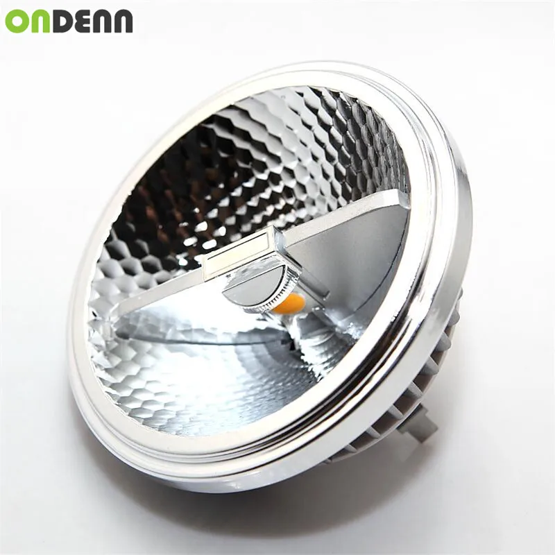 

15W Dimmable AR111 COB ELD Spotlight AC220V 110V DC12V AR111 LED Lamp GU10 G53 Base 3000K 4000K 6000K LED Bulb Free shipping