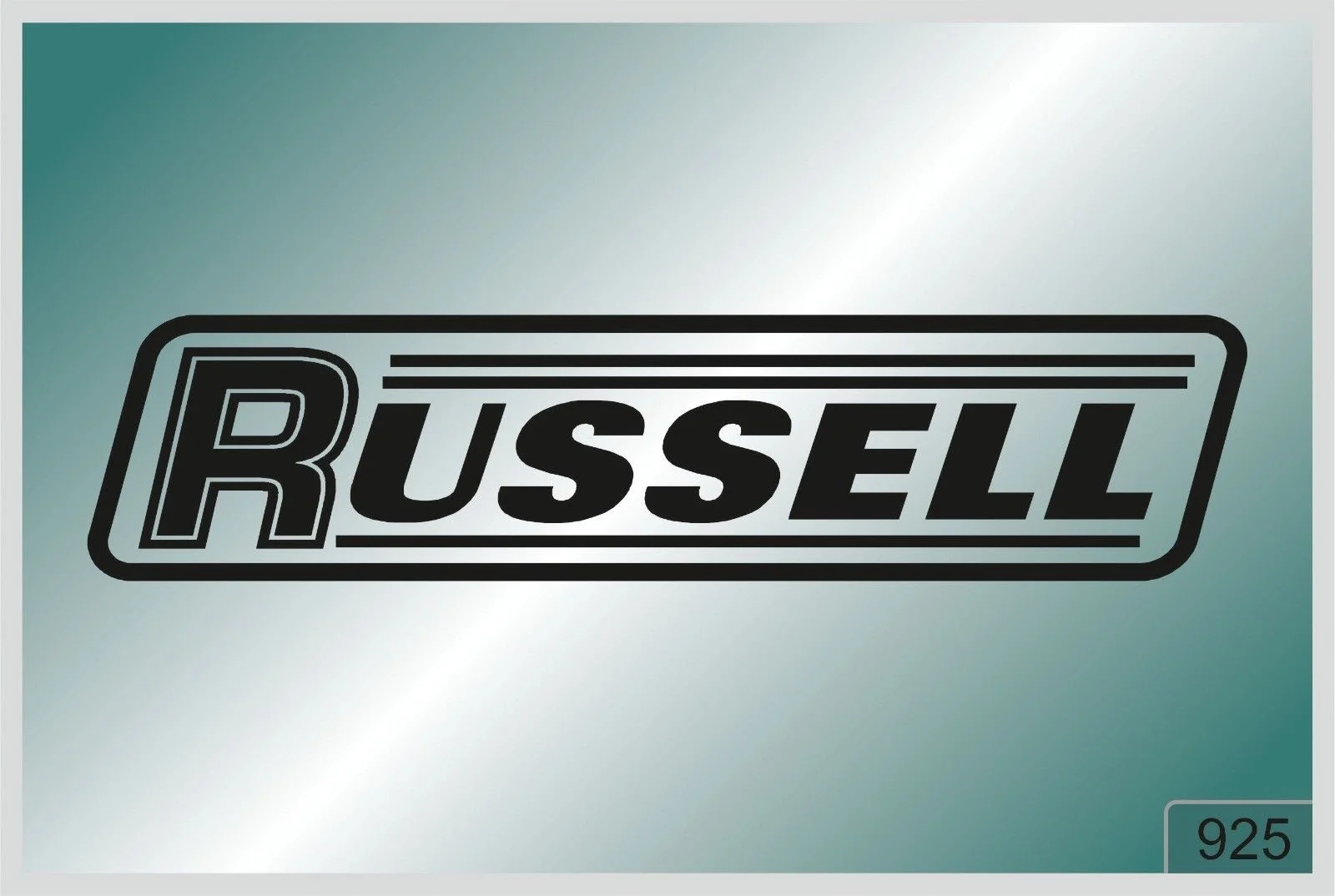 Для RUSSELL -2 шт. Наклейки-Высококачественные наклейки-Разные цвета 925 | Автомобили и