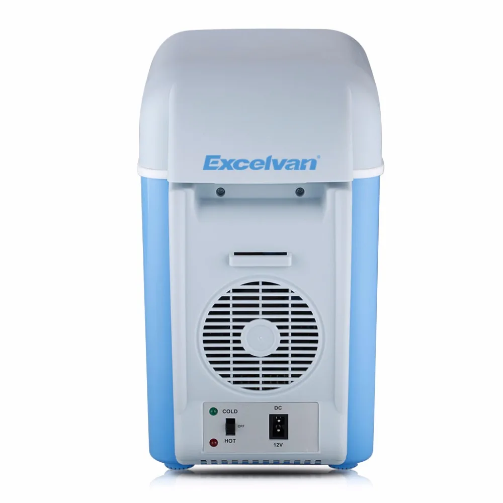 Excelvan портативный 7.5л Мини Автомобильный холодильник многофункциональный