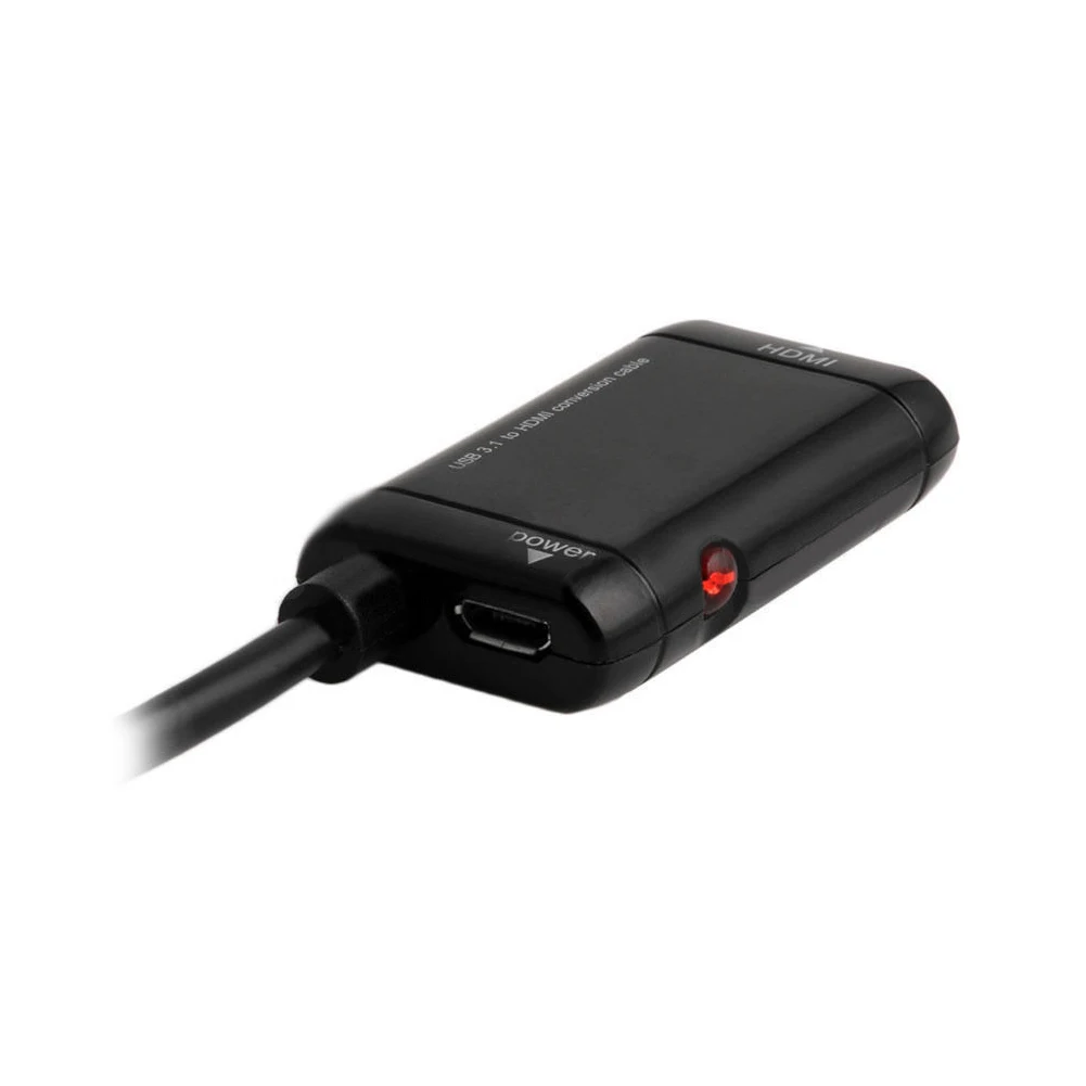 USB-C type C к HDMI адаптер USB 3,1 кабель для MHL Android телефон планшет черный