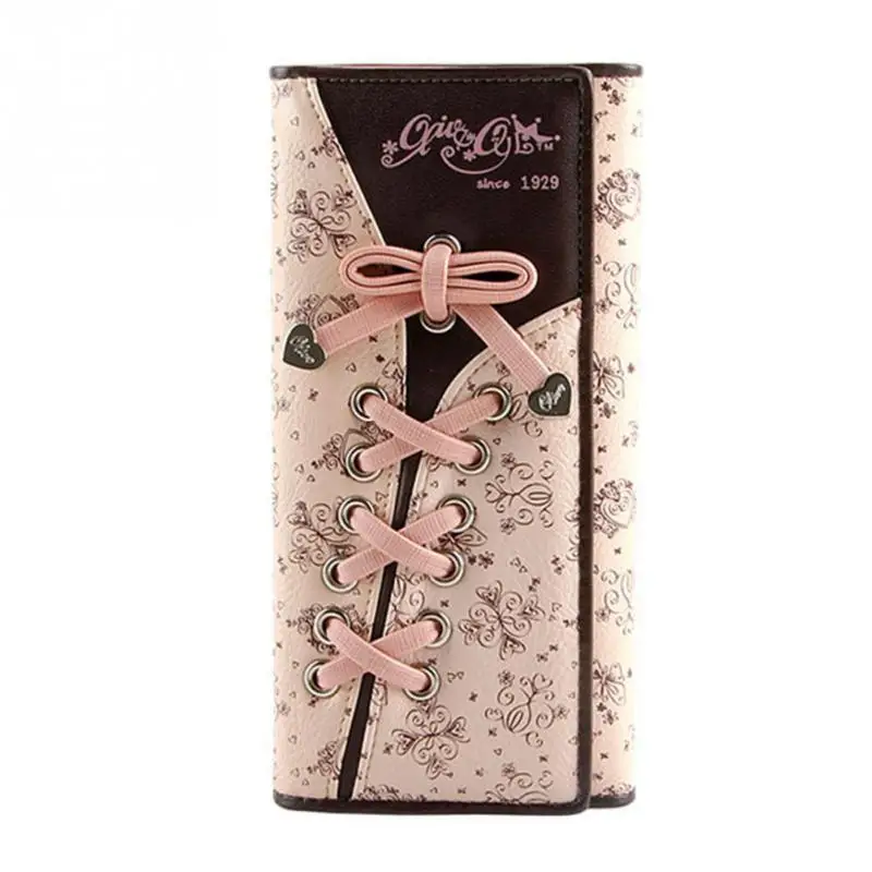 

2018 Women Wallets Designer Wallet Brand Women's Purse Long Design Locking Buckle Female Purses Messenger Bags