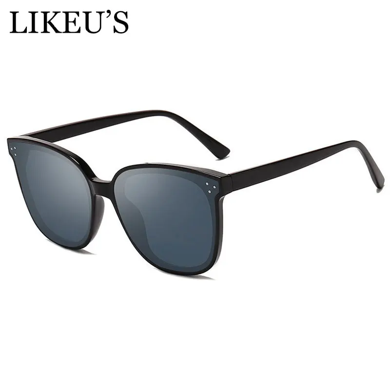 Женские солнцезащитные очки LIKEU'S брендовые Lunette Femme с заклепками UV400|Женские