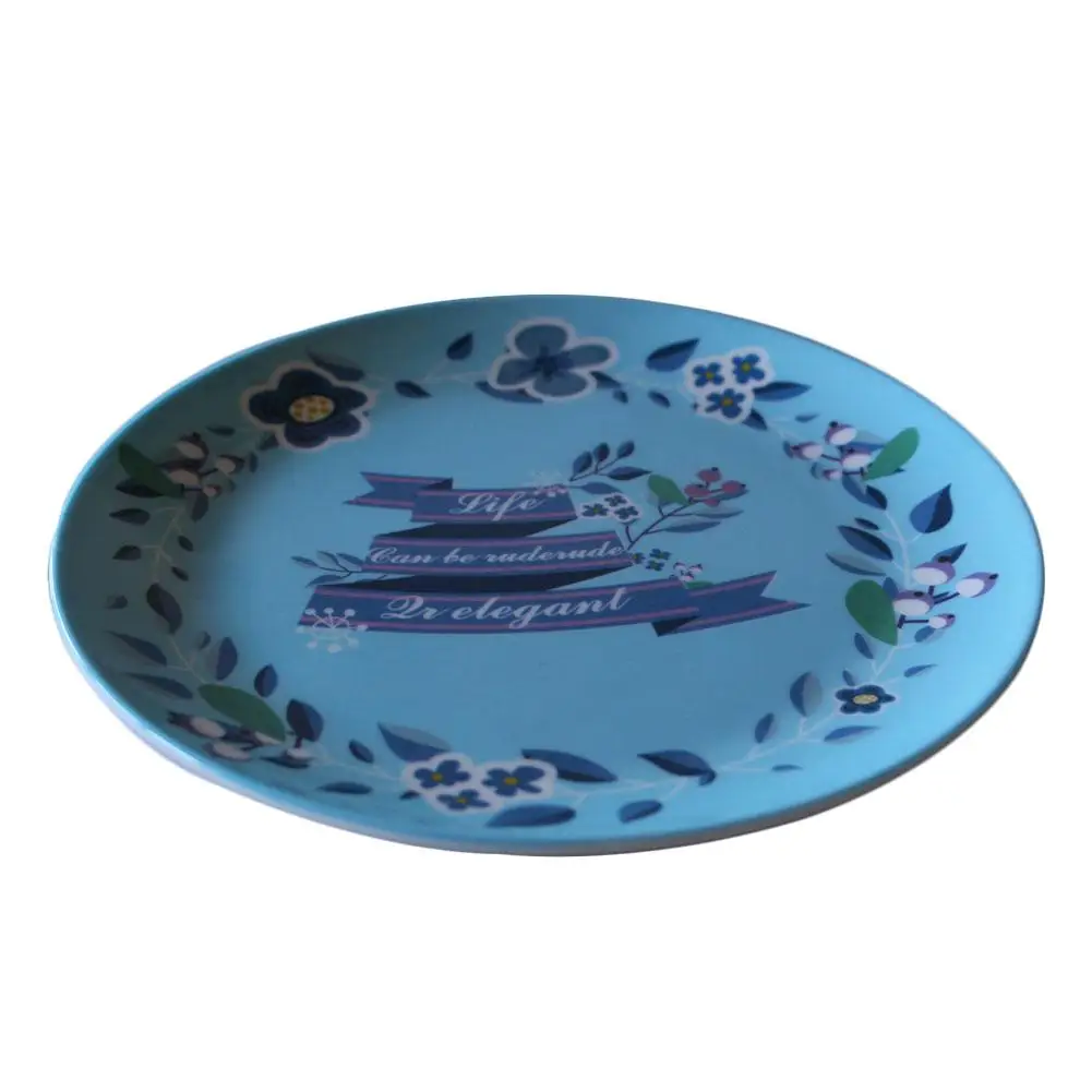 Porcelain Flat Cake Plate Porcelain Flat Cake Plate