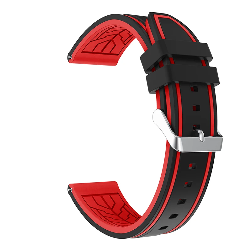 22MM Watch Band New Fashion Replacement Band Strap Sport Wrist Silicone Band For Samsung Galaxy Watch Gear S3 Strap