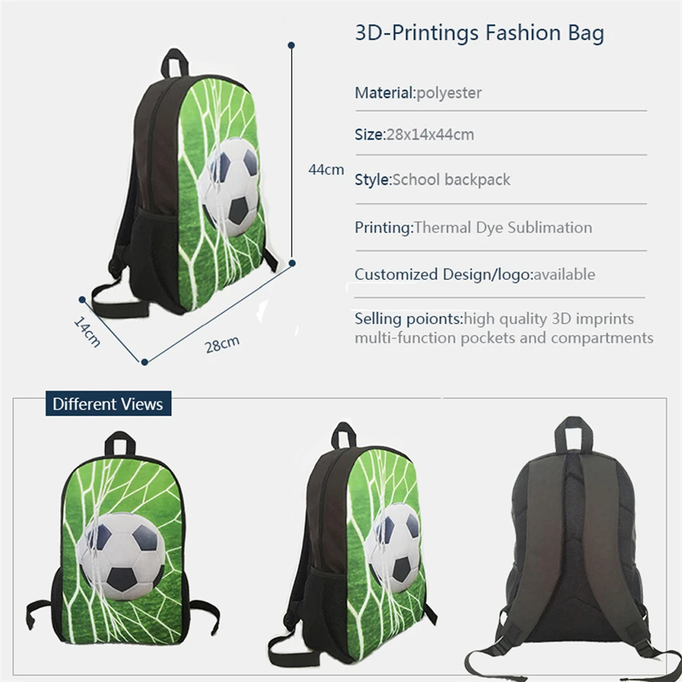ELVISWORDS Vampirina Impressões Padrão Mochila Escolar das