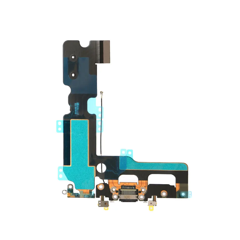 5pcs lot Charging Port Charger Dock Connector With Headphone Jack Audio Mic Antenna Flex Cable For iPhone 7 plus