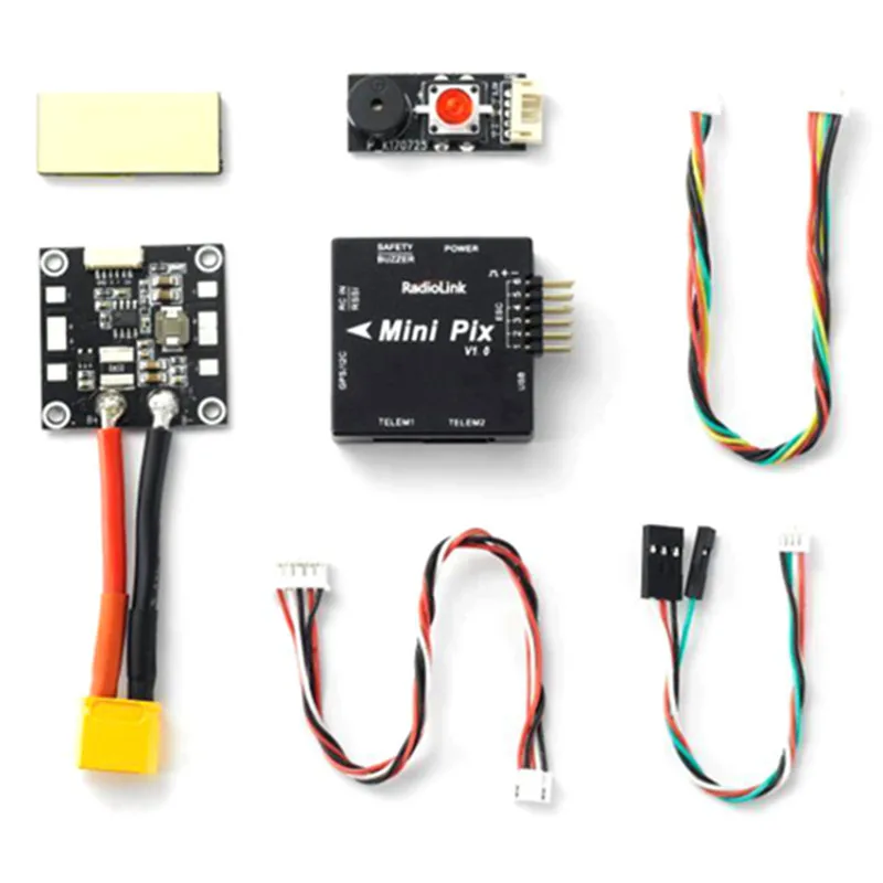 

Radiolink Mini PIX V1.0 F4 Flight Controller STM32F405 MPU6500 With Barometer JST GH Connector For Multirotor Spare Parts