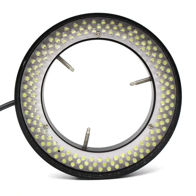 

156 LED Adjustable Ring Light Illuminator Lamp 90-264V for Industry Stereo Microscope with AC Power Adapter EU/RU/US Plug
