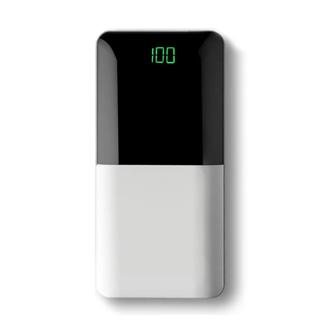 

Mobile Digital 10000mAh x output Capacity Power Large Dual plug Bank 2A and Power port 20000mAh Portable Display USB 5V
