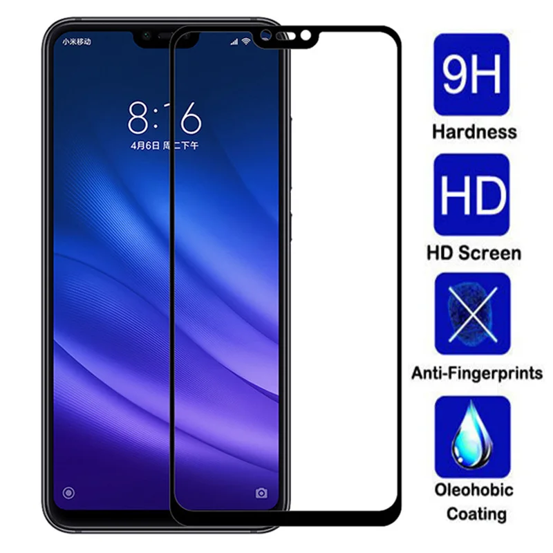 Защитное стекло для Xiaomi mi 9 полное покрытие 8 lite защитное закаленное экрана xiami xiomi