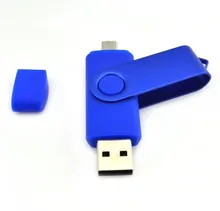 High speed colorful swivel OTG Android Smart Phone 32gb usb flash 16gb drive pen drive 8gb USB Stick Memory Disk