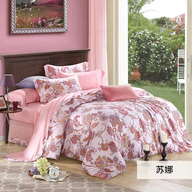 100% funda de edredón de seda tencel de doble cara, juegos de cama 3d, juegos de cama de parejas juegos de sabanas, juegos de cama de algodón 100% funda de edredón de seda tencel de doble cara, juegos de cama 3d, juegos de cama de parejas juegos de sabanas, juegos de cama de algodón
