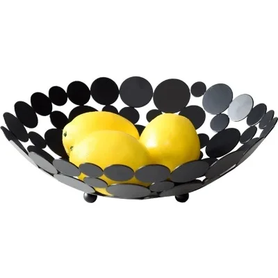 Nordic Style American Modern European Luxury Living Room Metal Creative Home Large Fruit Bowl Fruit Basket Home Furnishings