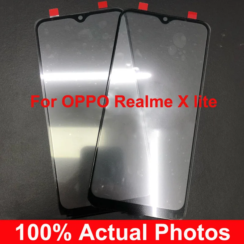 Высококачественный защитный чехол для OPPO Realme X Lite защитное внешнее переднее Стекло сенсорный экран Экран 6," RealmeX Lite Xlite замена lcd защитный экран планшета