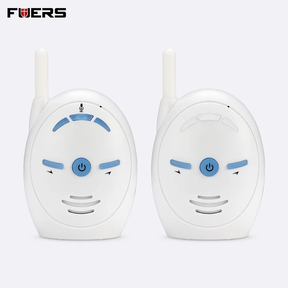 FUERS V20 Wireless Baby Monitor 2.4GHz Nanny Audio Walkie Talkie Kids Babysitter With Micphone Speaker | Безопасность и защита