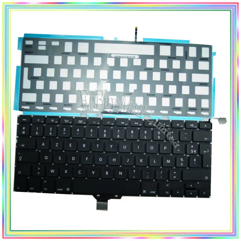 

Brand new AZERTY FR French France Keyboard with Backlight for Macbook Pro 13.3" A1278 2009-2014 Years