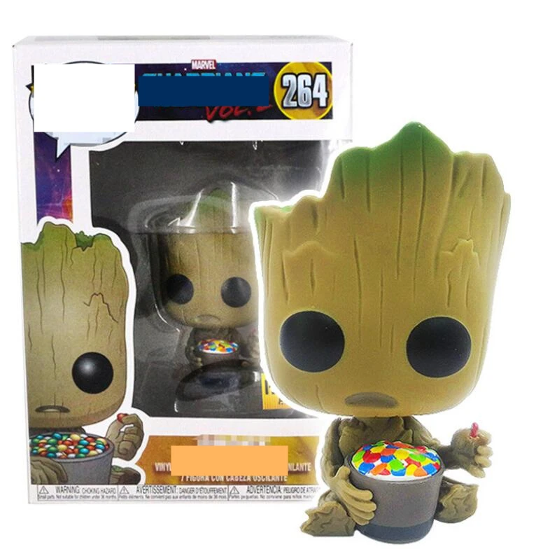 

POP The Marvel Avengers4: Infinity War Tree man Characters Model Action Figure toys for Children birthday gift