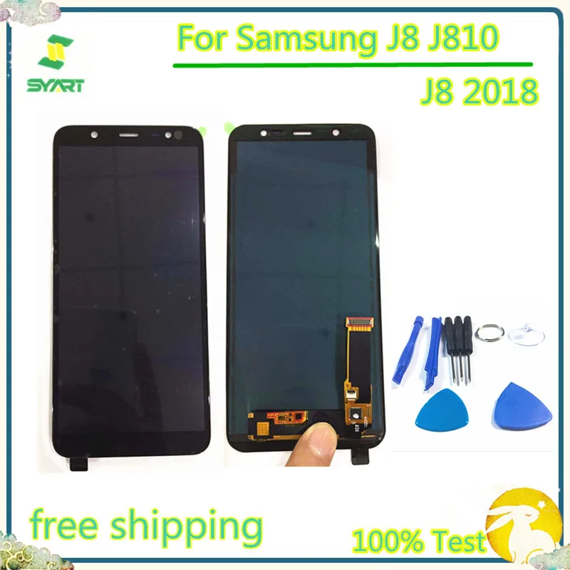 

TFT Version Can Adjust Brightness J8 LCD Display Touch Screen Digitizer Assembly For Samsung Galaxy J8 2018 J810 SM-J810
