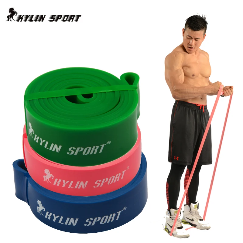 Body Building Resistance Band For Exercise Weight Lifting Workout Pull