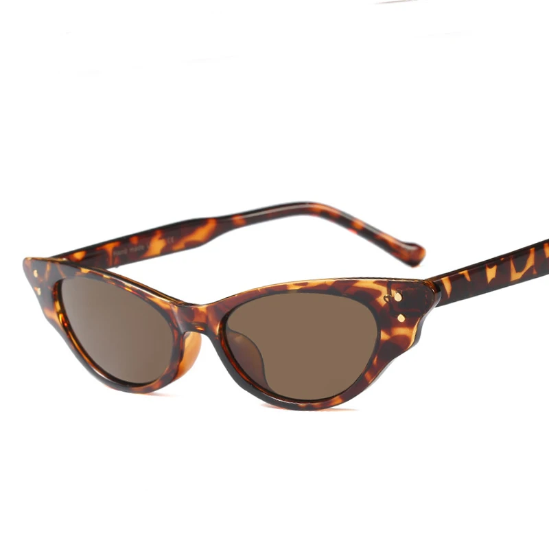 

New 2018 Slim Fashion Cateye Sunglasses For Women Stylish Classy Cat Eye Female Glasses Oculos de Sol UV400
