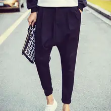 27-44 Горячая весна мужские новые модные Гарун Брюки Большие вилки через брюки культивировать свою мораль и ноги летающие белки