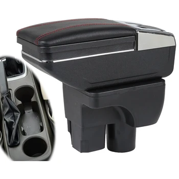 

Leather Car Armrest for honda fit center armrest