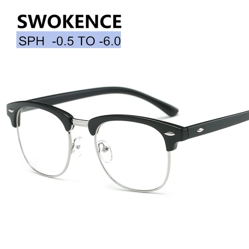 

Diopter -0.5 -1 -1.5 -2 -2.5 -3 -3.5 -4 -4.5 -5 -5.5 -6 Finished Myopia Glasses Men Women Nearsighted Spectacles For Myopia F169