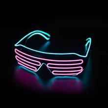 Светящееся Стекло es светодиодный Gafas светящийся Bril Neon рождественское свечение солнцезащитное стекло es мигающий светильник для вечерние принадлежности реквизит костюмы Новинка