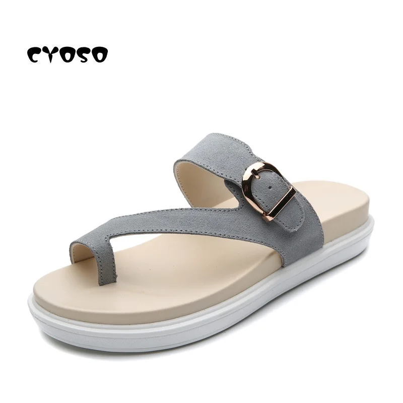 

CYOSO 2018 Women Slippers Summer Beach Flip Flops Sandals Woman Ladies Flats Shoes sapato feminino