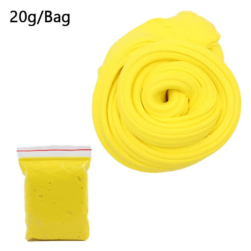 3/1 pcs DIY Fluffy Clay Slime Soft Cotton Floam Scented Stress Relief Cotton Release Clay Plasticine Toys for children gift