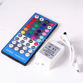 

New Arrival 40Key RGBW LED Controller & Remote For 5050 RGBW LED Strip DC12~24V