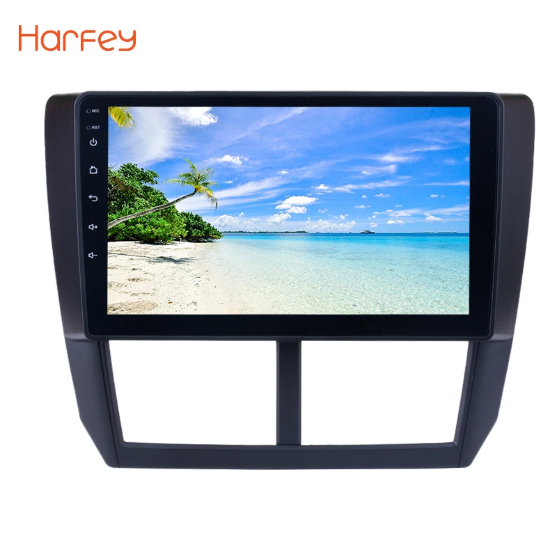 

Harfey 2Din Android 8.1/9.0 9 Inch Car Radio For Subaru Forester 2008 2009 2010 2011 2012 Head Unit GPS Multimedia Player Wifi