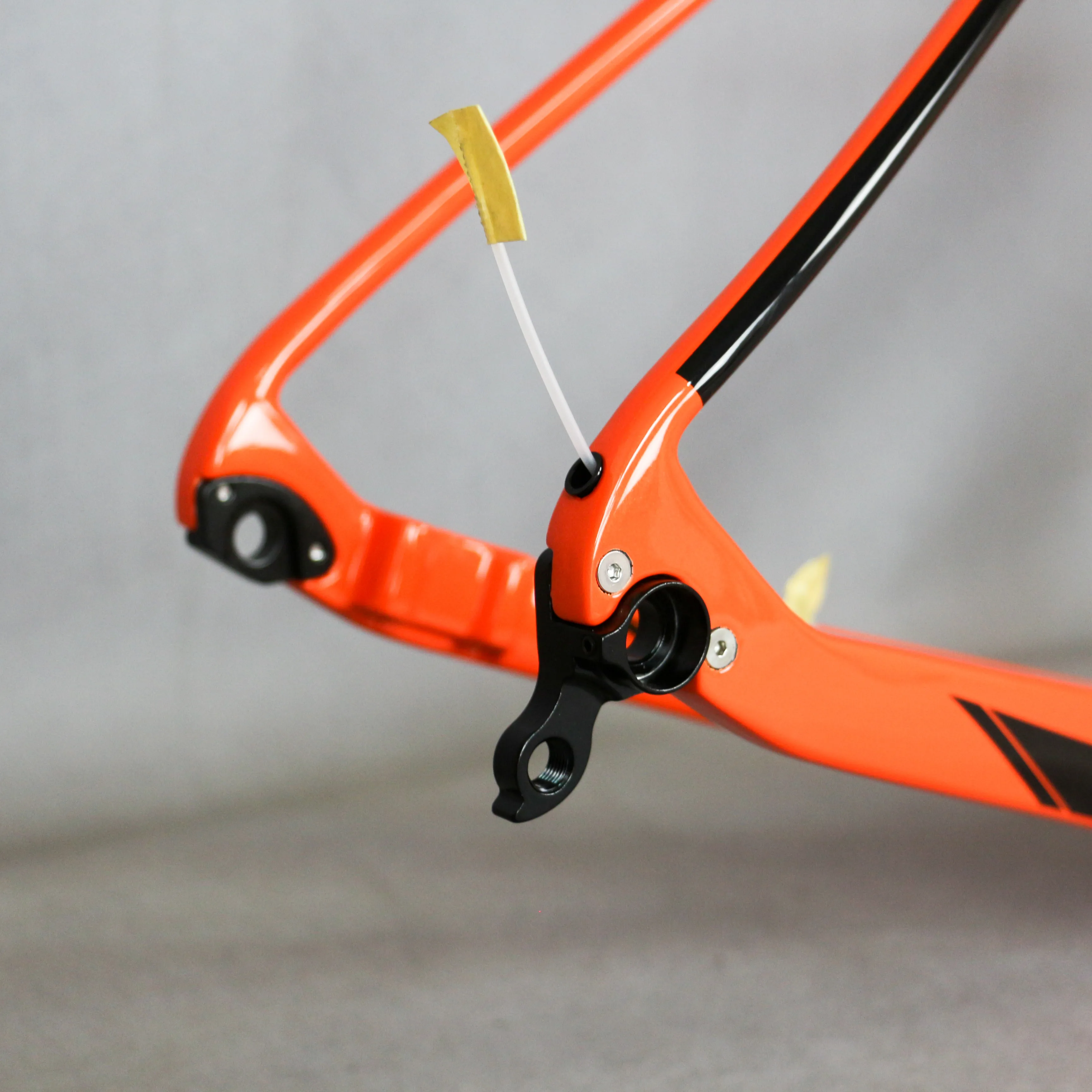 Excellent SERAPH new gravel bike  orange BSA/BB30 carbon fiber frame 700C carbon  frame GR029 4