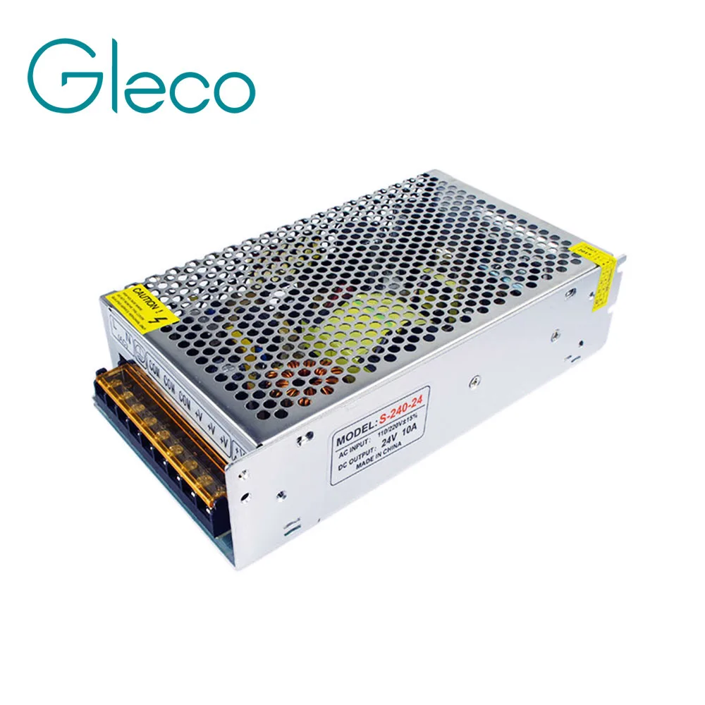

24V 10A 240W 110V-220V Lighting Transformer,High quality LED driver for LED strip light 12V power supply,power adapter